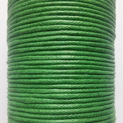 2mm Waxed Cotton Cord 10m to 50m Jewellery Craft Making Bracelet Necklace String