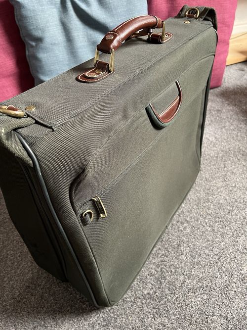 Antler Soft Green Suit Carrier Garment Bag with Extra Compartments — image 3