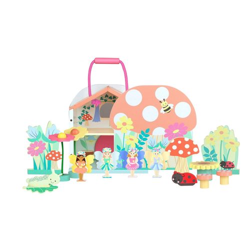 Orange Tree Toys Fairy House Play Set – Magical Wooden Toy for Kids NEW — image 2
