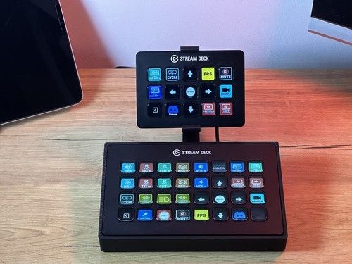 Dual Stand (Stands Only) for Stream Deck XL, and Stream Deck Plus, MK2