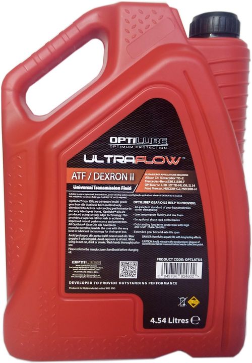 Automatic Transmission Fluid Universal ATF DEXRON 2 II 4.54 Litres Optilube — image 3