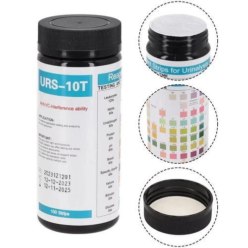 100 Strips Urine Test Strip 10 Parameters Urinalysis Dip-Stick PH Test Strips — image 6