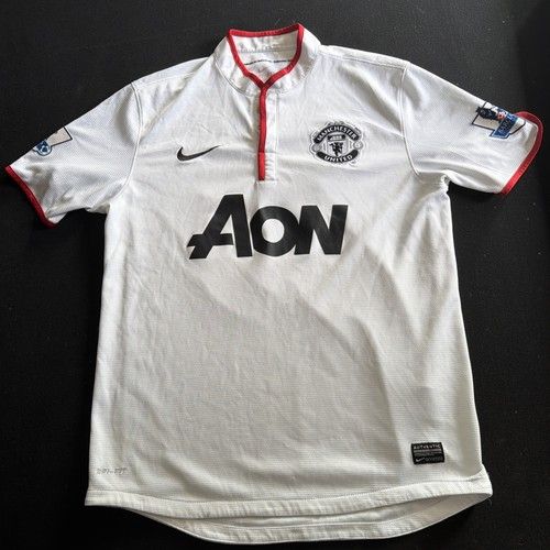 v. Persie Manchester United 2012 2014 Away Football Jersey Shirt Nike Size M