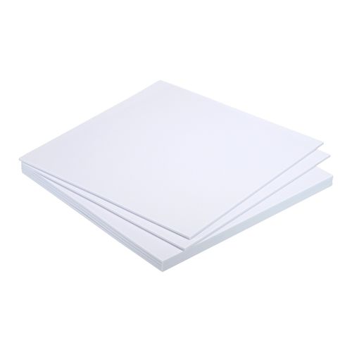 6Pcs EVA Foam Sheets White 9.8 Inch x 9.8 Inch 3mm Thick Crafts Foam Sheets — image 1