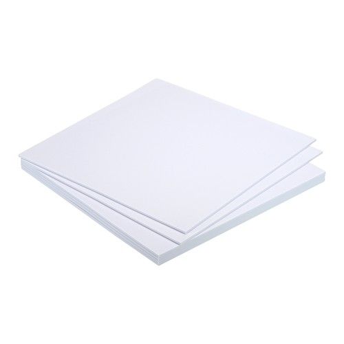 6Pcs EVA Foam Sheets White 9.8 Inch x 9.8 Inch 3mm Thick Crafts Foam Sheets