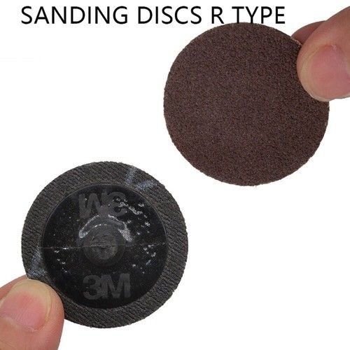 Sanding Discs R Type Roll Lock Abrasive Sanding Discs 60 / 80 Grit 3M361F 40mm