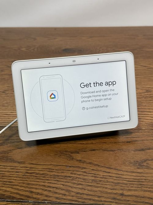 Google Nest Hub H1A 7” Smart Display Chalk Grey – Fully Working Touchscreen — image 8