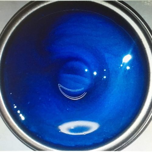 5L READY FOR USE Firecracker Blue Metallic Cellulose Car Paint Pre Thinned — image 1