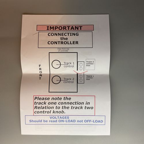 Morley Controllers Vesta Zero Two Crawler Two Track Model Railway Controller — image 7