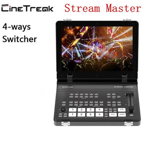 Cinetreak Stream Master Video Switcher SDI HDMI 4-CH Switch Controller Streaming — image 4