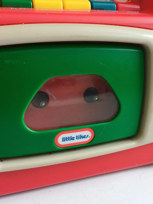 Vintage Little Tikes Cassette Player  With Microphone Rare Find Tested & Working — image 4
