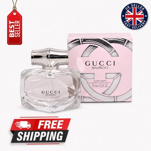 Gucci Bamboo Eau De Perfume 75ml EDP Spray Women Authentic Brand New & Sealed