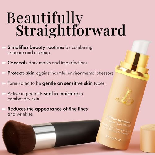 Colour Changing Foundation, Foundation 4 in 1 Medium Full Coverage Concealer.- — image 8