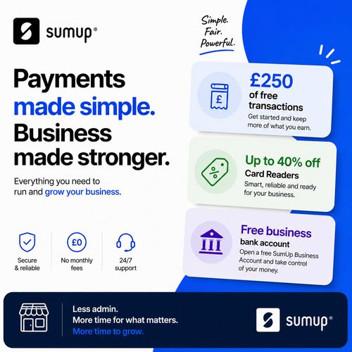 Take Card Payment In Minutes With The Sumup Solo Lite Card Reader + Base — image 14