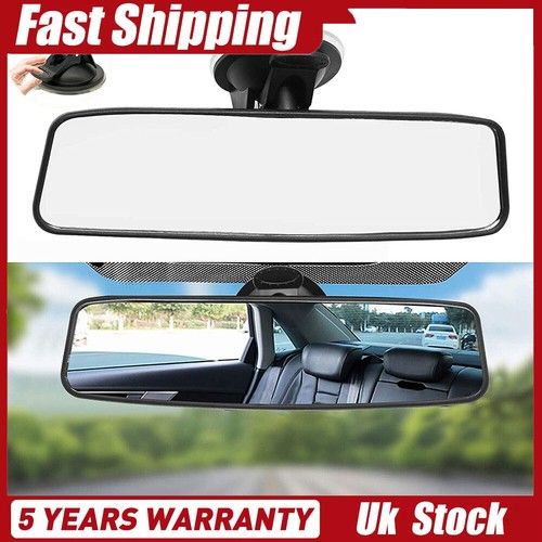 Universal Rear View Car Interior Suction Cup Rearview Mirror For Driving Test