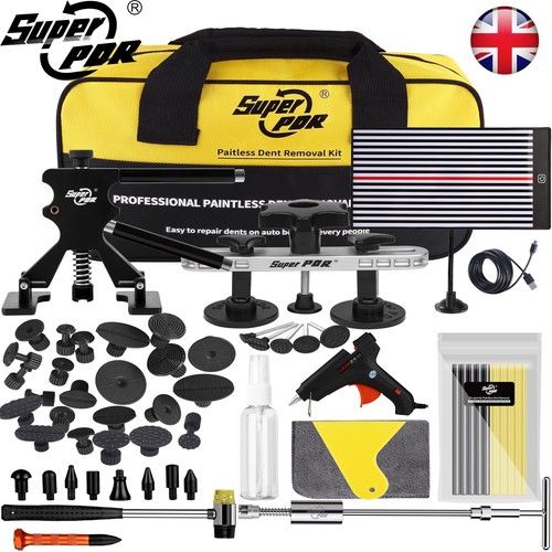 Car Repair PDR Tool kit Paintless Dent Removal Puller Hail Glue Gun Puller set