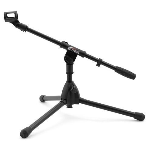 Tiger Low Level Floor, Desktop Microphone Stand, Bass Drum, Guitar Cab Mic Stand