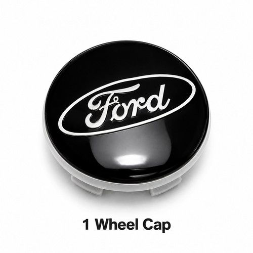 4x BLACK FORD CENTRE CAPS 54MM ALLOY WHEEL FITS MOST MODELS FOCUS FIESTA KA  UK