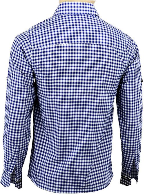 Men's Traditional German Bavarian Oktoberfest Lederhosen Trachten Check Shirt — image 2