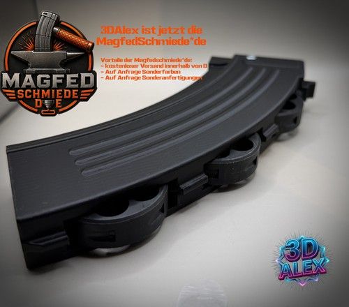 🔥 AK Magazine Dummy for HDR 50 Gen1 & Gen2 - For 3 Drums 🔥 HDR50 Umarex T4E