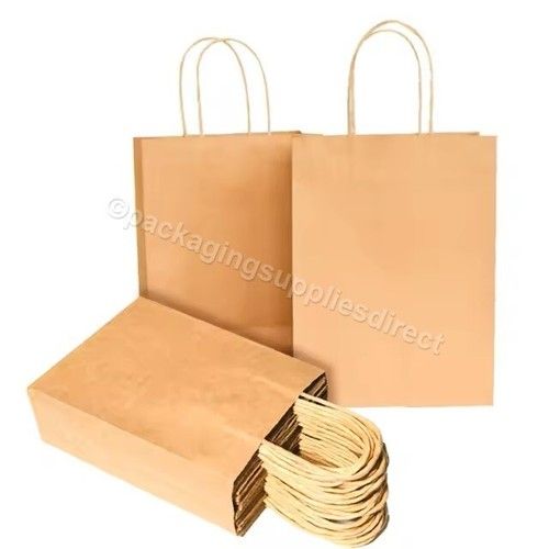 KRAFT GIFT PAPER BAGS CHRISTMAS BIRTHDAYS PARTY BAGS TWISTED HANDLE