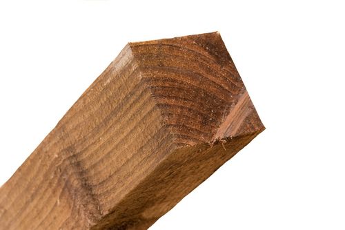 Timber Fence Posts 3x3 4x4 Treated Brown Timber Fencing Gate Post 75mm 100mm — image 5