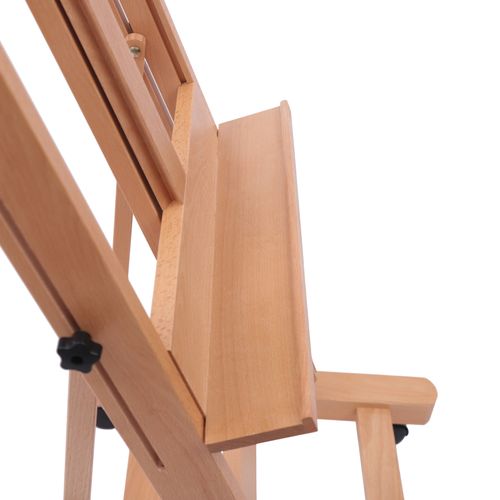 Large Studio Artist Easel Heavy-Duty H-Frame Beech Wood Painting Art Easel Sale — image 7