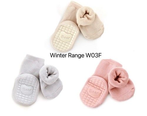 Baby Kids Warm Winter Socks Anti-slip Infant Toddler Thermal Cotton Sock 1-3Year