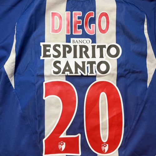 Porto Home Football Shirt 2004 - 2005 (M) Medium nike Diego 20 — image 4