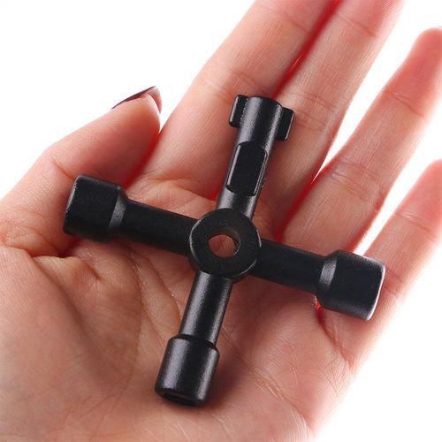 Universal Cross Key Triangle Key for Train Electrical Elevator Cabinet Valve — image 5