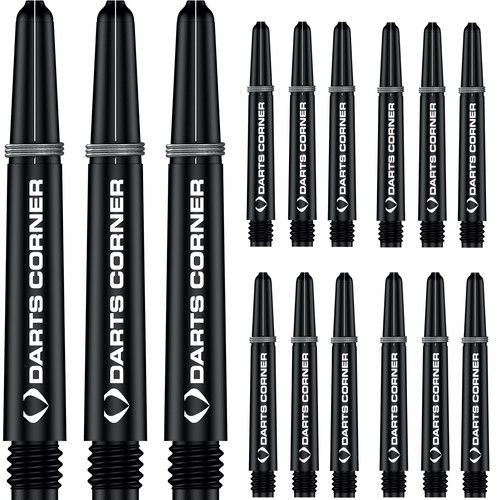 Darts Corner | 5 Sets (15) Dart Nylon Stems/Shafts, Multiple Colour/Size Options
