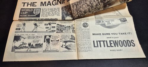 1966 World Cup Final Programme England v W. Germany & News Clip Great Condition — image 12