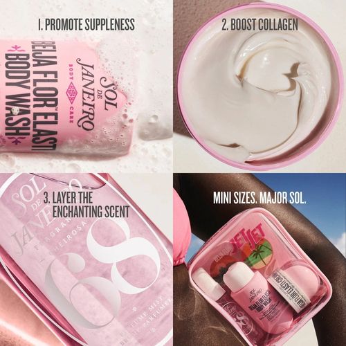 2026 New Sol de Janeiro Beija Flor Jet Set GIFT Beauty Travel Body Kit UK SELLER — image 5