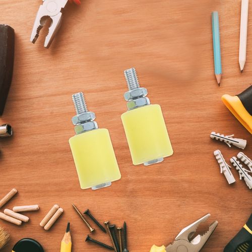 Yellow Nylon Guide Roller Durable Pulley Block for Sliding and Rail Doors — image 11