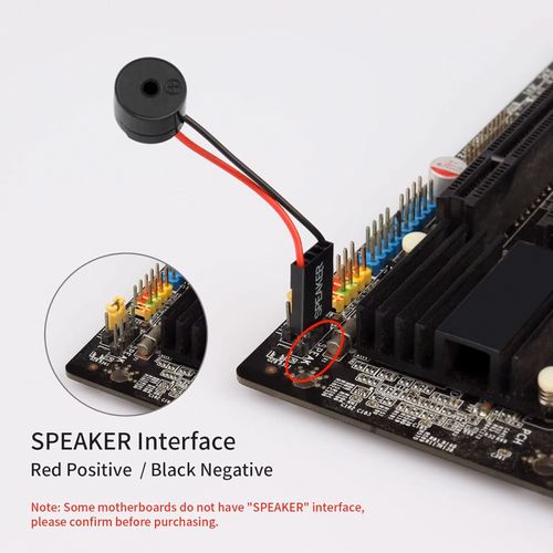Computer MainBoard PC BIOS Motherboard Internal Code Beeper Buzzer Speaker Alarm — image 2