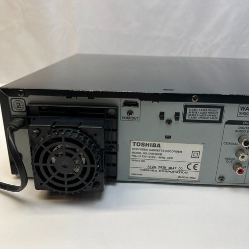 Toshiba DVR20 DVD RECORDER & VHS RECORDER COMBI BUILT IN DIGITAL FREEVIEW, HDMI — image 8