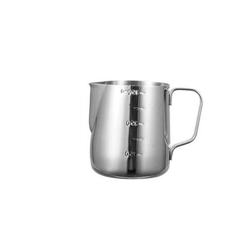 350-1000ml Stainless Steel Milk Pour Pot Coffee Frothing Jug Container Metal Cup