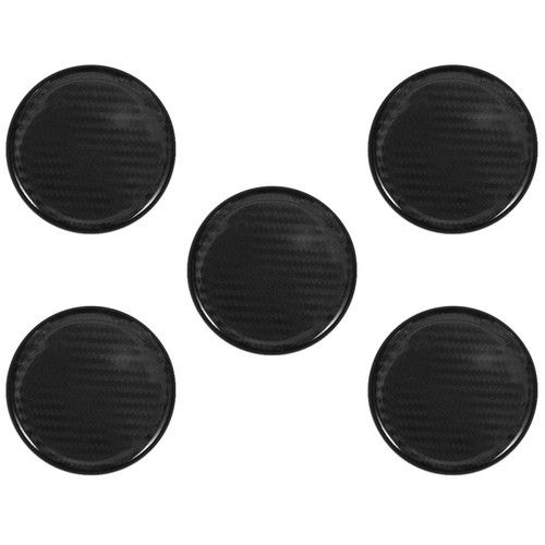 Durable Vehicle Drink Cup Coasters Black PVC Reusable Cup Holders