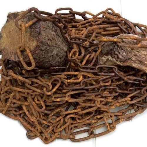 Old Rusty Chain Rustic Chain Salvage Light hanger Kitchen Indoor Outdoor 6mm