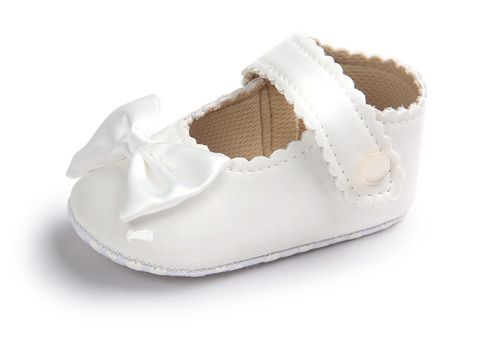 Baby Girl Spanish Style Patent Pram Shoes Infant Mary Jane Newborn to 18 Months