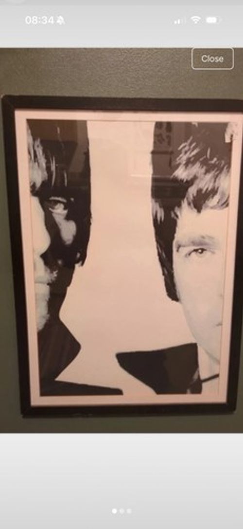Oasis Artwork In Frame