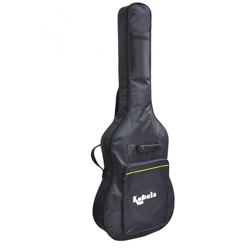 FULL-SIZE PADDED PROTECTIVE CLASSICAL ACOUSTIC GUITAR BAG CARRY BACK CASE BLACK — image 1
