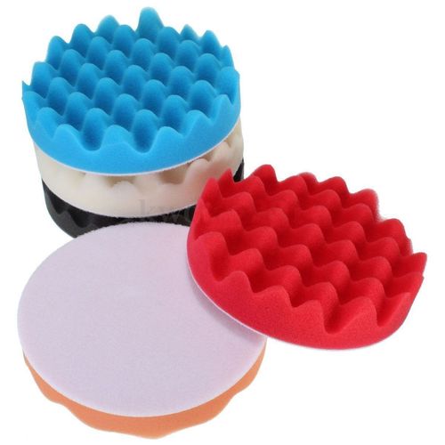 Compound Buffing Polishing Pads Cutting Sponge Pads Kit for Car Buffer Polisher — image 3