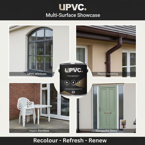 UPVC Paint Gloss Anthracite Grey 2.5L - Window - Door - Plastic - Guttering — image 2