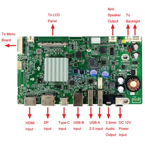 5K Driver Controller Board for iMac 27 LM270QQ1 SDA2 SDB1 Type C USB-C Display — image 4