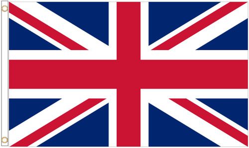 United Kingdom UK Union Jack Polyester Flag - Choice of Sizes