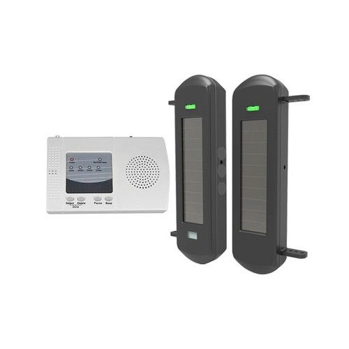 HTZSAFE Solar Wireless Driveway Alarm System 1/2 Mile Long Transmission Range