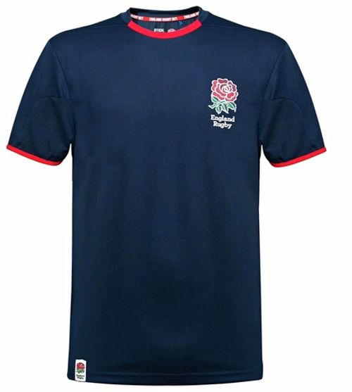 RFU England Rugby Navy Short Sleeve Shirt Adults - Shirt Only