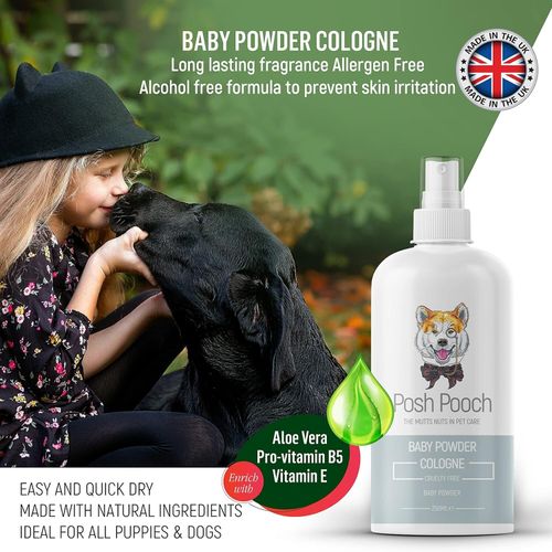 Baby Powder Cologne For Dogs & Puppies Deodorising Spray Super Strong Spray — image 5