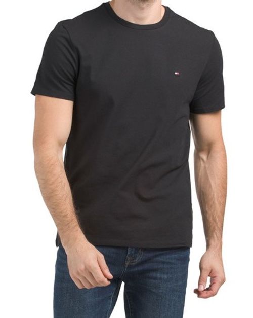 Tommy Hilfiger Crew Neck Short Sleeve Cotton T-shirt